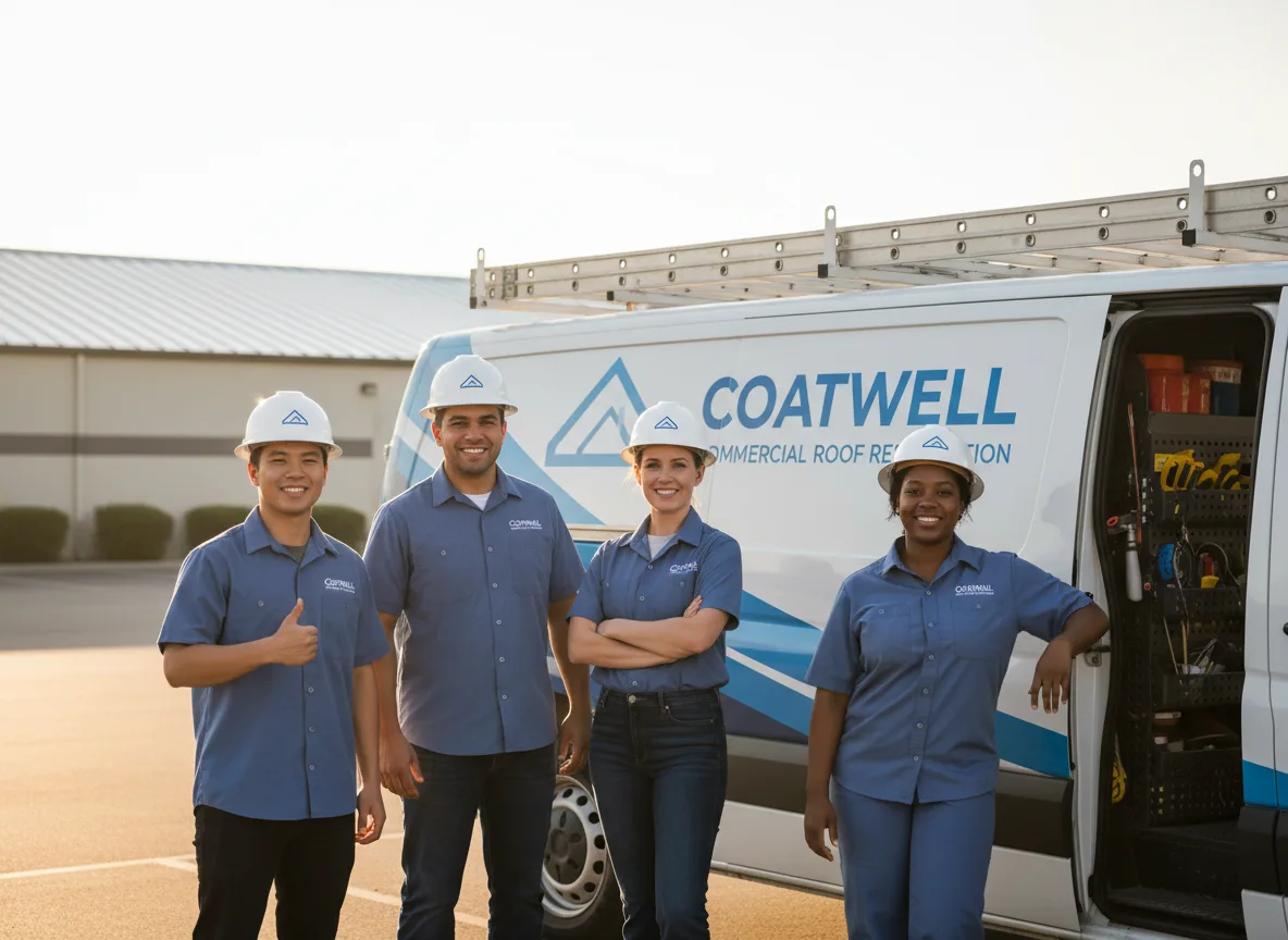 Commercial roof coating company in Vienna, GA